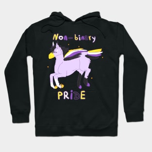 Non-Binary Pride Hippogriff Hoodie